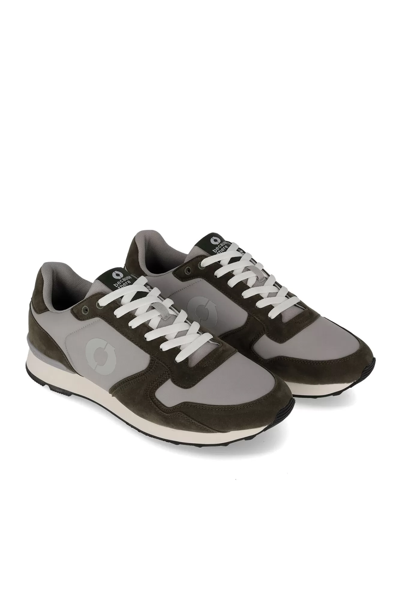 Shop Ecoalf Yale Sneakers Grey